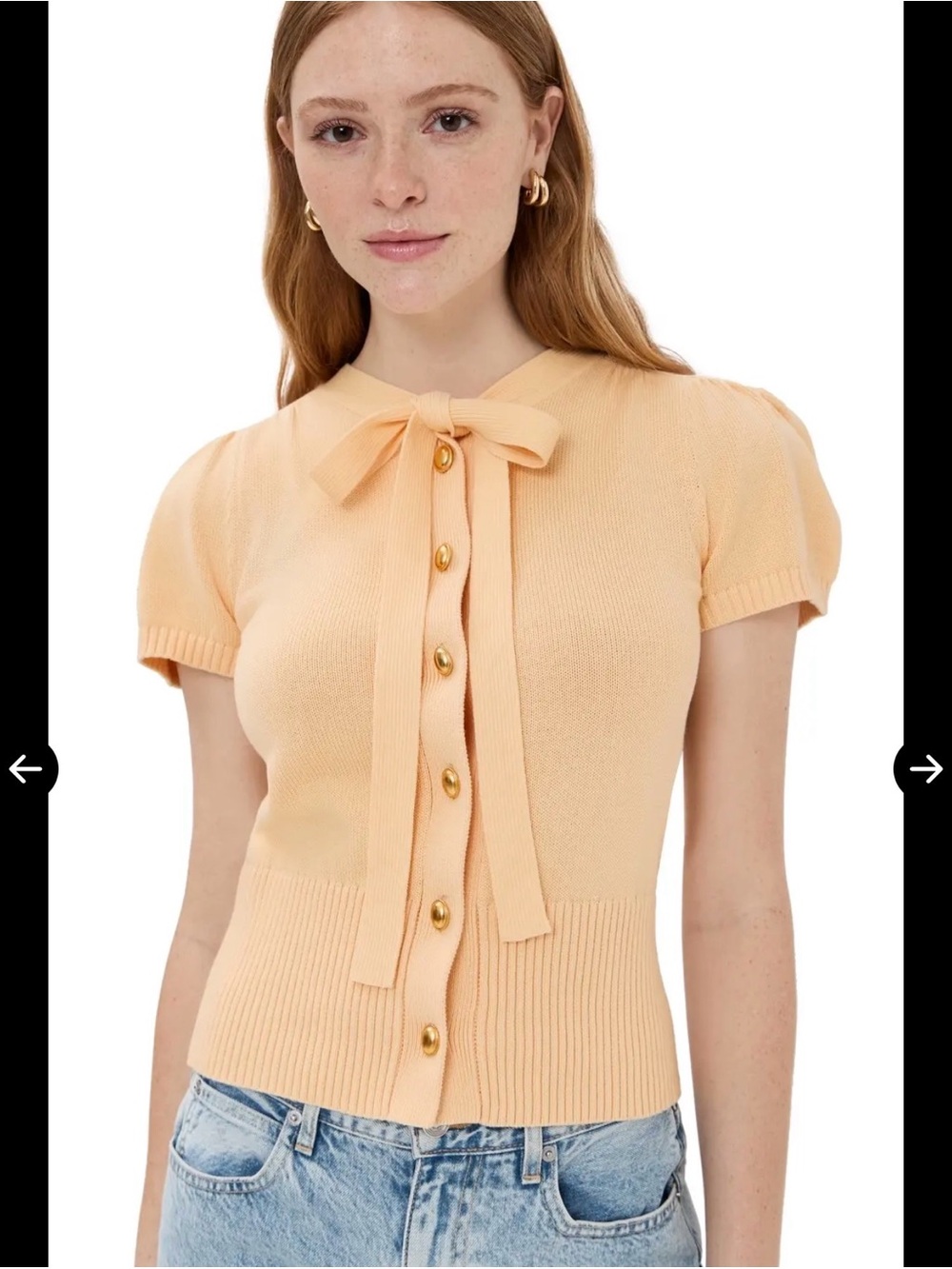 Tanner Fletcher Matilda Bow Cardigan